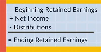 Are Distributions Included in Retained Earnings?