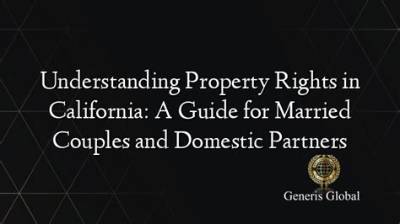 Are Domestic Partners Considered Married in California?