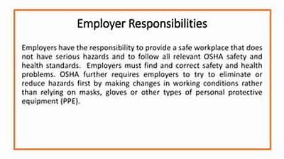 Are Employers Required to Provide a Safe Work Environment?