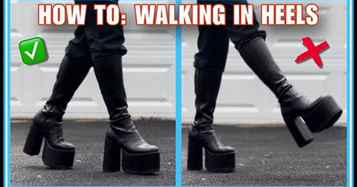 Are Heels with a Platform Easier to Walk in?