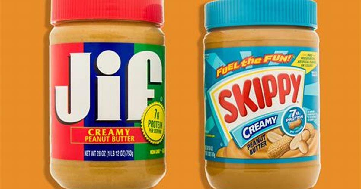Are Jif and Skippy the Same?