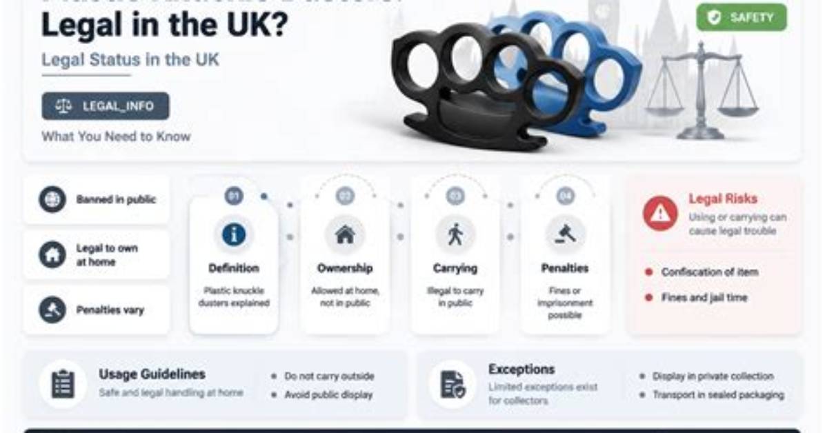 Are Knuckle Dusters Illegal Uk?
