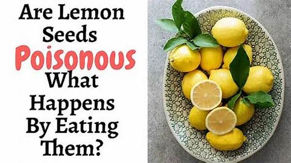 Are Lime Seeds Toxic?