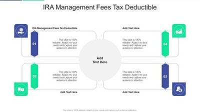 Are Management Fees for Investments Tax Deductible?