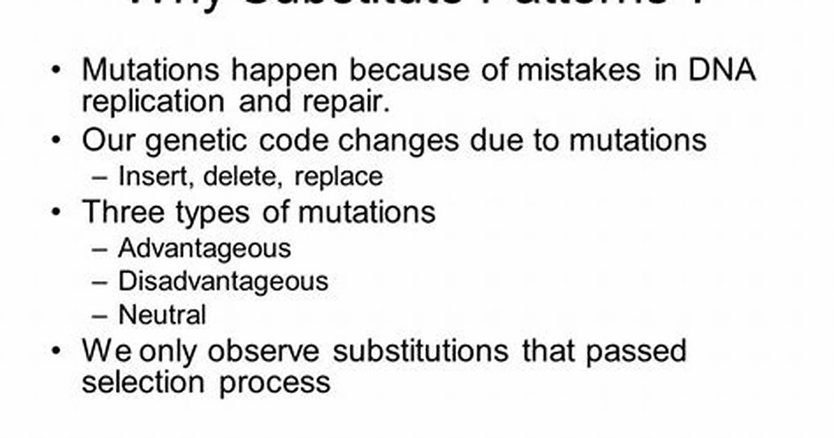 Are Mutations Generally Disadvantageous Why or Why Not?