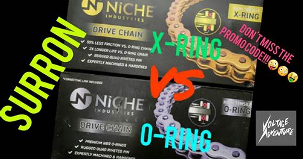 Are O-Ring Chains Quieter?