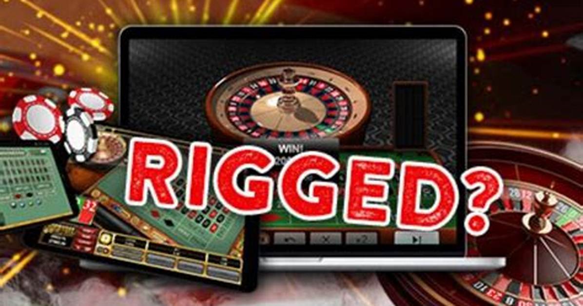 Are Online Casinos Rigged?