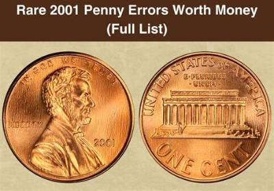 Are Pennies from 2001 Worth Anything?