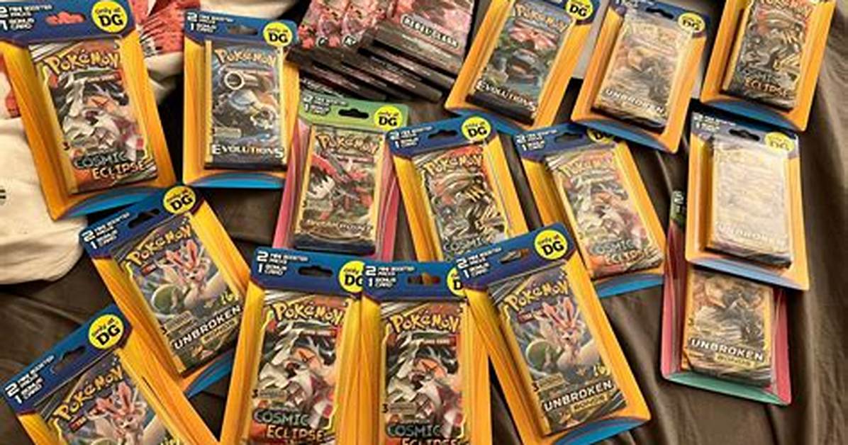 Are Pokemon Cards from Dollar General Real?