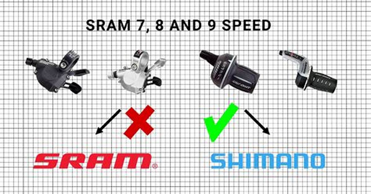Are Shimano Shifters Compatible with Sram Derailleurs?