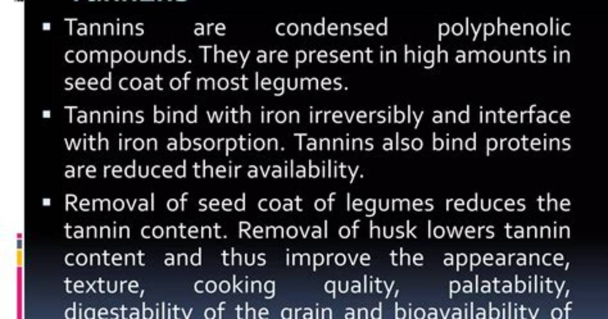 Are Tannins Toxic?