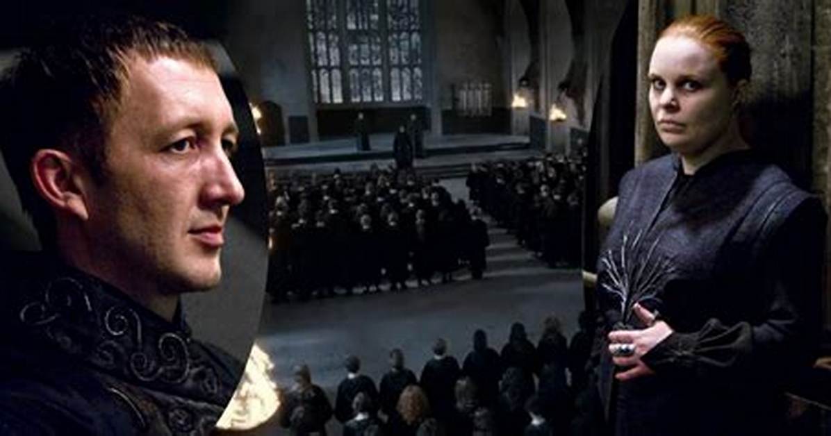 Are the Carrows Death Eaters?