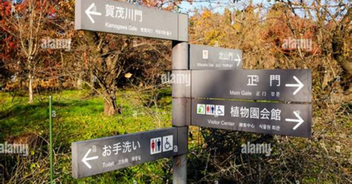 Are There English Signs in Japan?