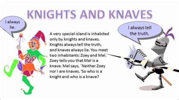 Are There Knights and Knaves on This Island?