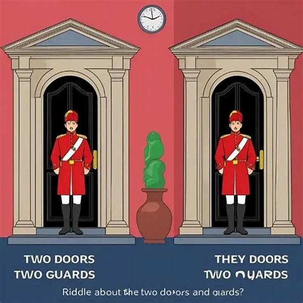 Are There Two Doors with Two Guards and One Lies?