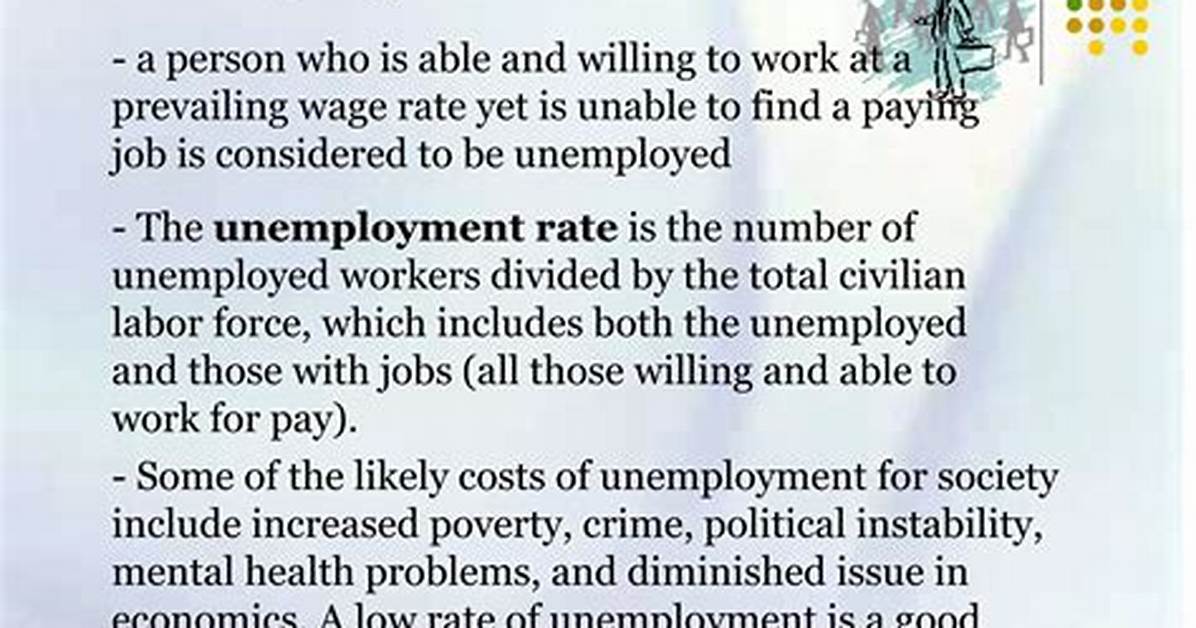 Are Unemployed People in the Civilian Labor Force?