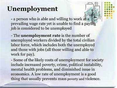 Are Unemployed People in the Civilian Labor Force?