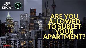 Are You Allowed to Sublet Your Apartment in Nyc?