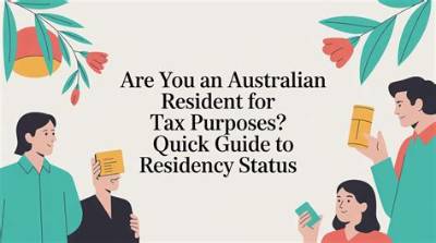 Are You an Australian Resident for Tax Purposes Question?