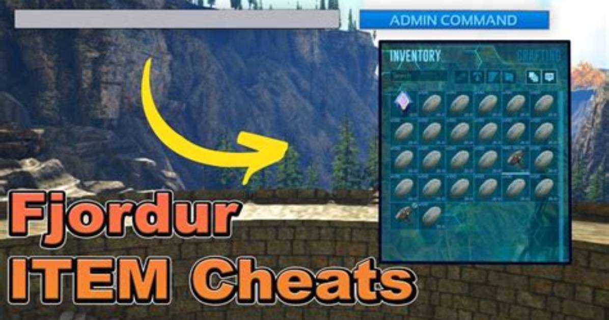Ark Fjordur Admin Commands Spawn Mjolnir Runestone