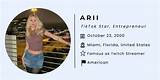 Arri. Arii Net Worth