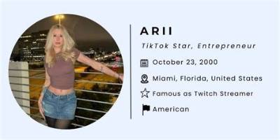 Arri. Arii Net Worth