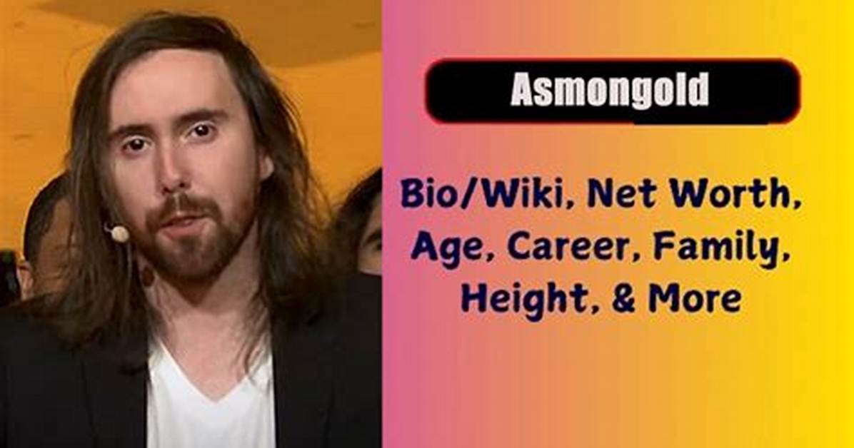 Asmongold Wiki, Biography, Height, Weight, Net Worth, Age, Who, Instagram