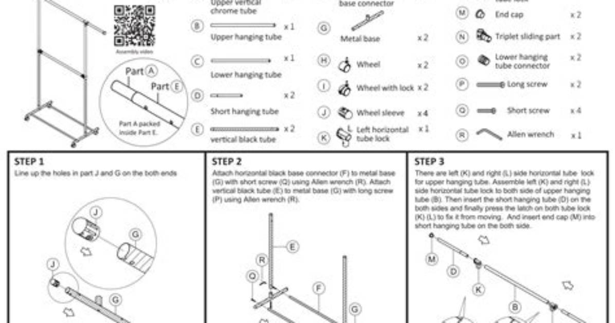 Assembly Instructions for a Mainstays