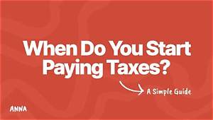 At What Rate Do You Start Paying Tax?