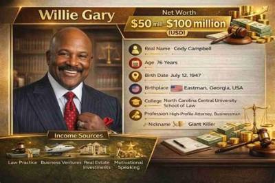 Attorney Willie Gary's Estimated Net Worth