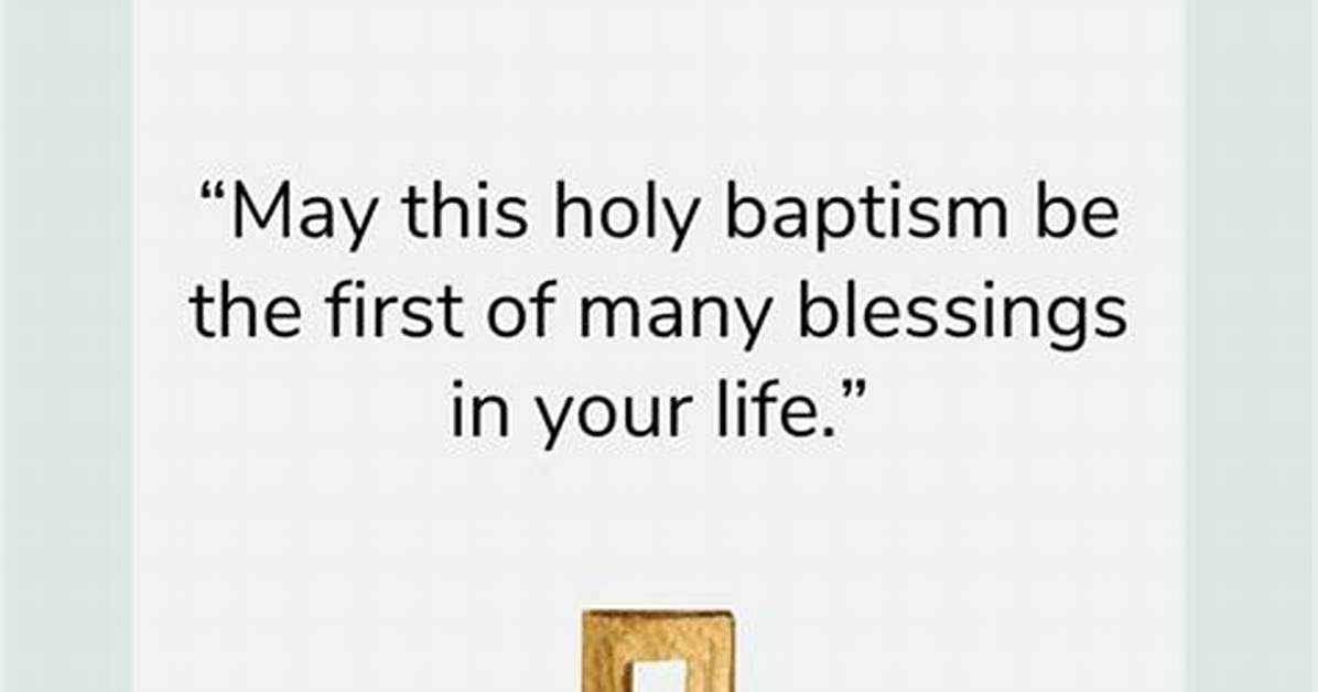 Baptism Day Quotes