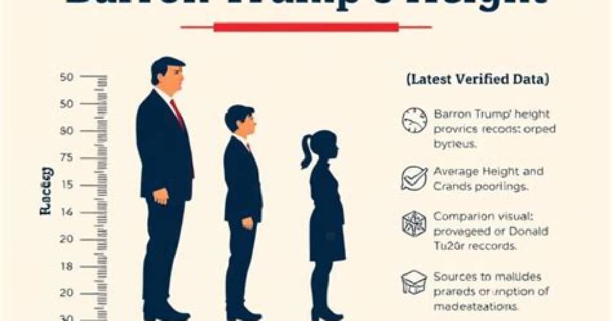Barron Trump S Stats Height and Weight