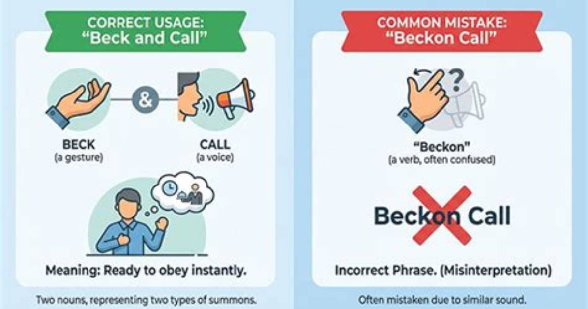 Beck and Call: Understanding the Concept and Its Implications