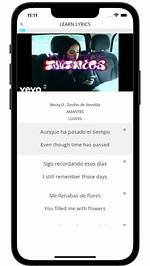 Becky G Amantes Lyrics English Translation