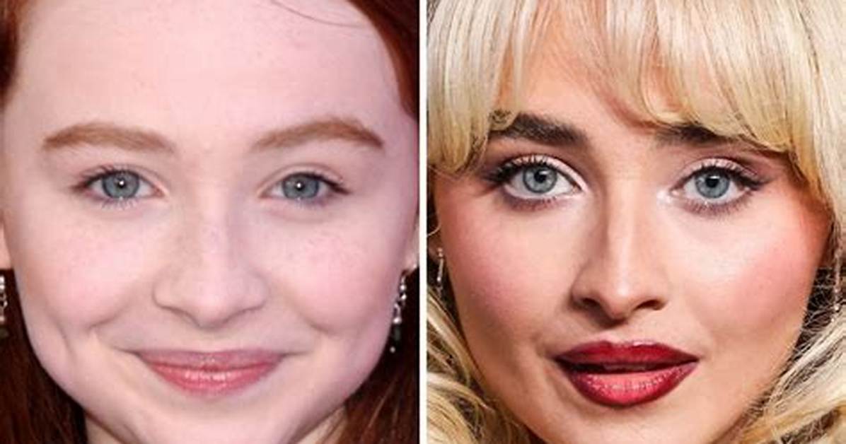 Before and After: Sabrina Carpenter's Transformation over Time