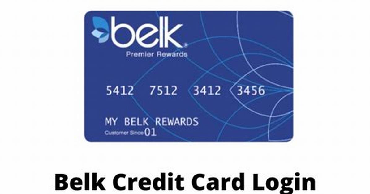 Belk Credit Card Phone Number
