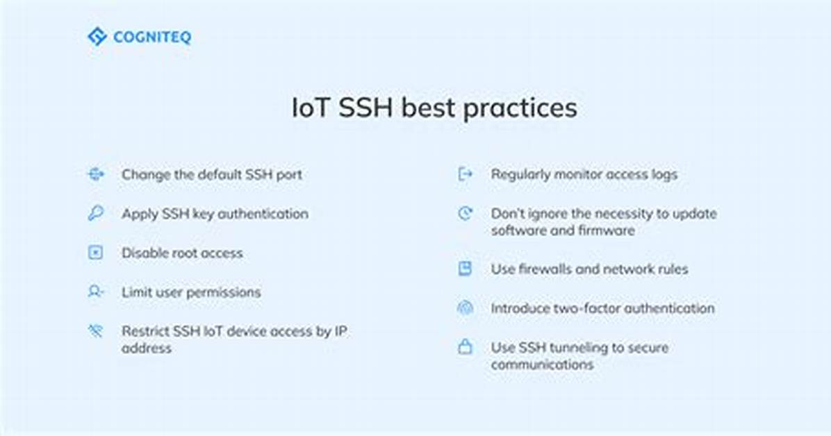 Best Iot Management Platform for Ssh: Streamlining Connectivity and Security