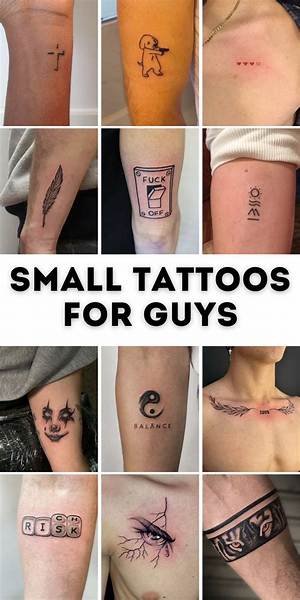 Best Small Tattoos for Guys: a Comprehensive Guide