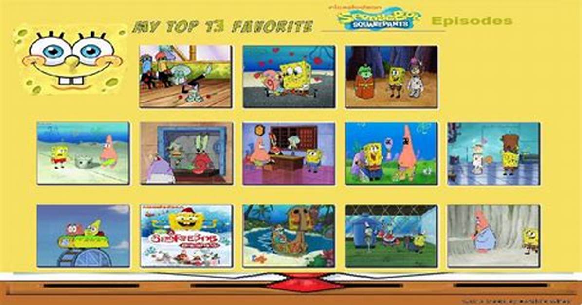 Best Spongebob Episodes Fan Favorites And