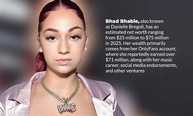 Bhad Bhabie Net Worth 2024: a Comprehensive Look at Her Earnings and Career
