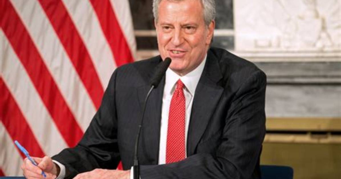 Bill De Blasio Mayor of New York City His Height Son