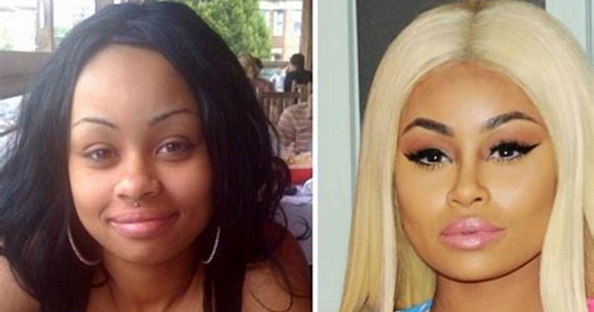 Blac Chyna S Transformation Before And