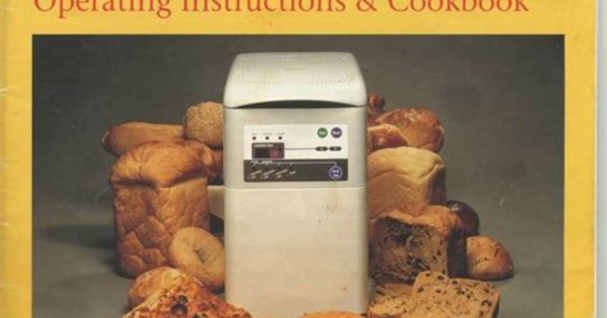 Black & Decker Automatic Bread Maker 1500 Instructions
