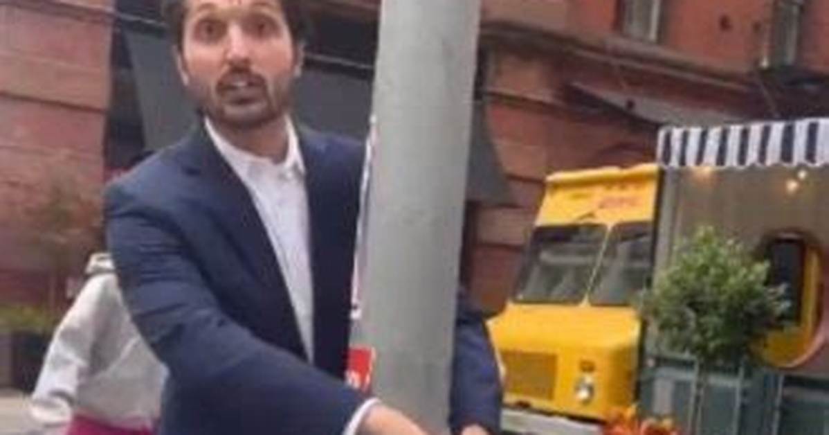 Blackrock Employee Haider Tawakali Slammed for Tearing Down Posters of Kidnapped Israelis By