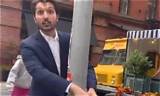 Blackrock Employee Haider Tawakali Slammed for Tearing Down Posters of Kidnapped Israelis by Hamas