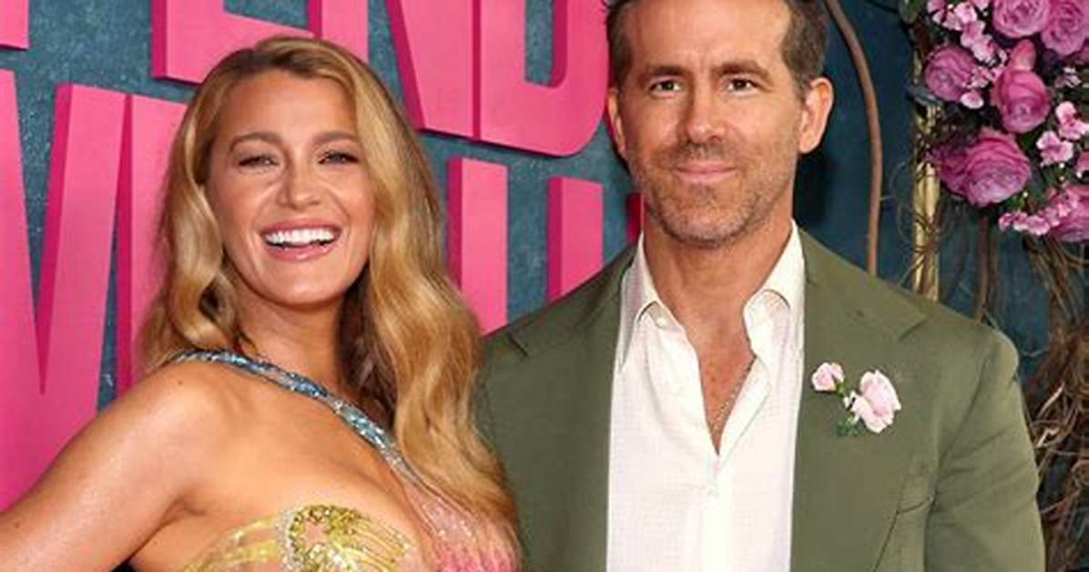 Blake Lively and Ryan Reynolds Welcome