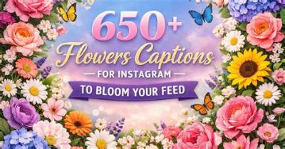 Bloom Captions for Instagram: Enhance Your Floral Posts