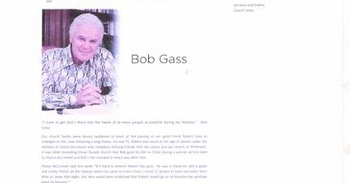 Bob Gass Net