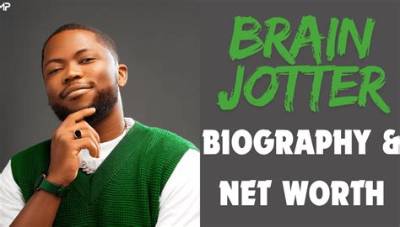 Brain Jotter Net Worth and Biography