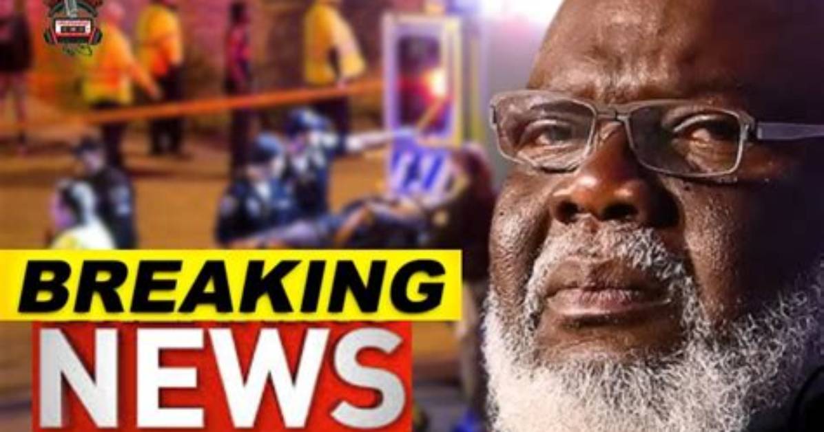 Breaking News Td Jakes Surprising Departure from Pastoral
